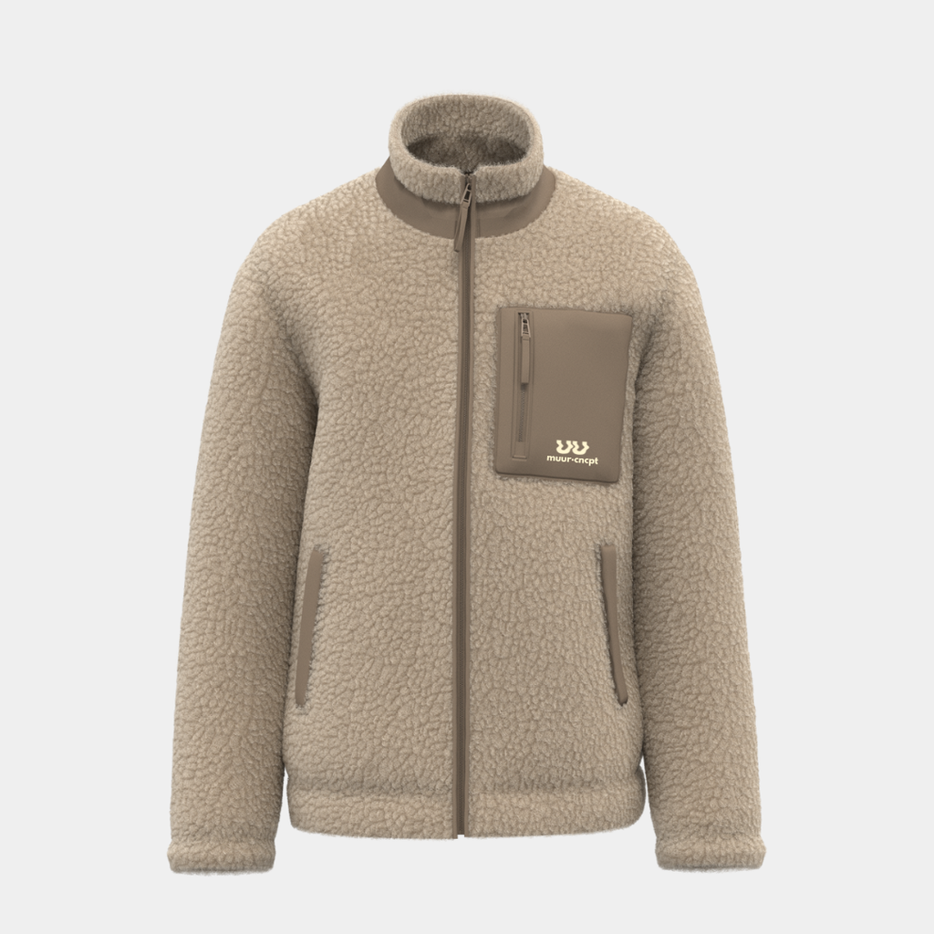 FULL ZIP JACKET SAND