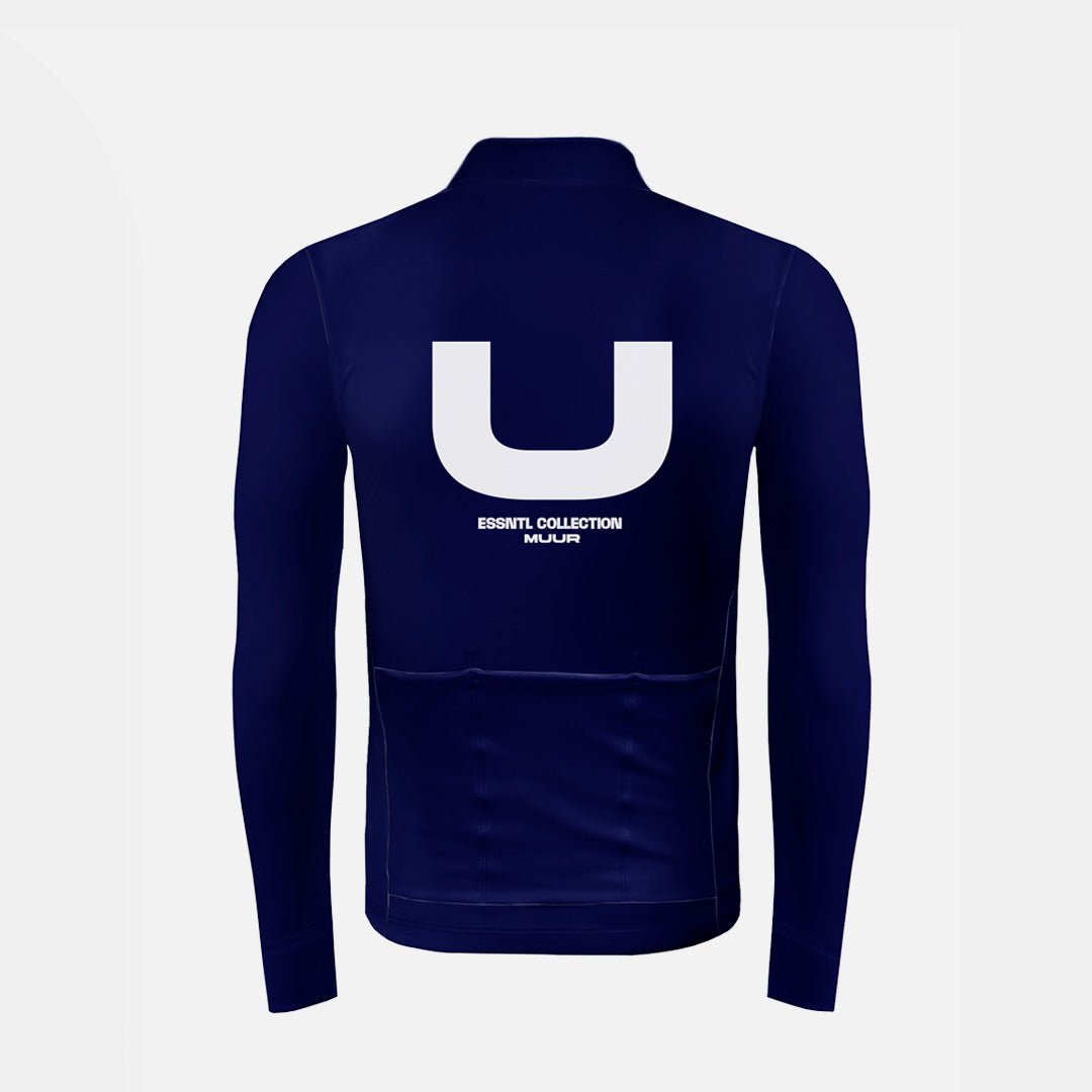 MAILLOT LONG SLEEVE NAVY MEN