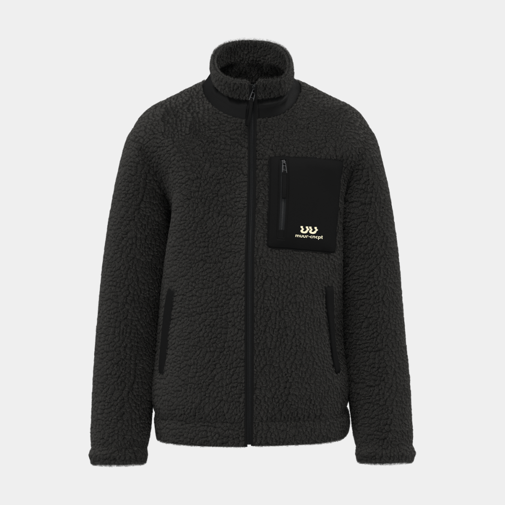 FULL ZIP JACKET BLACK