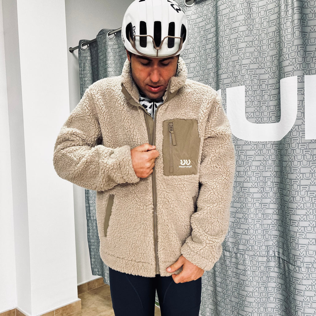 FULL ZIP JACKET SAND