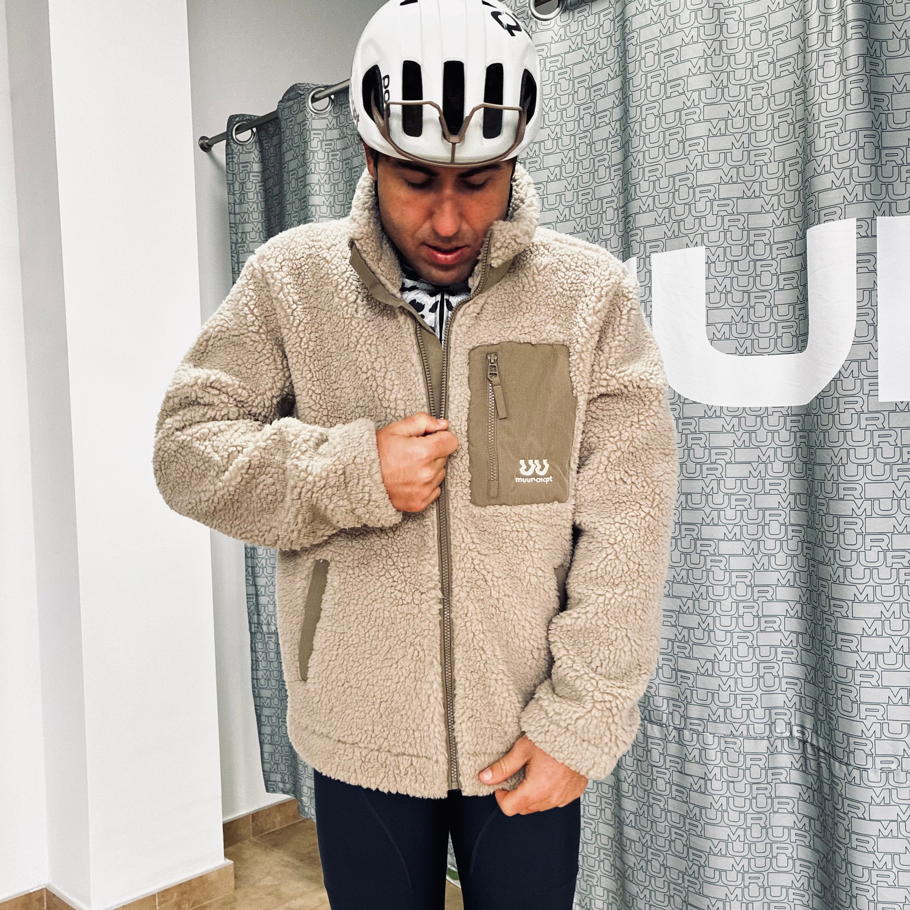 FULL ZIP JACKET SAND