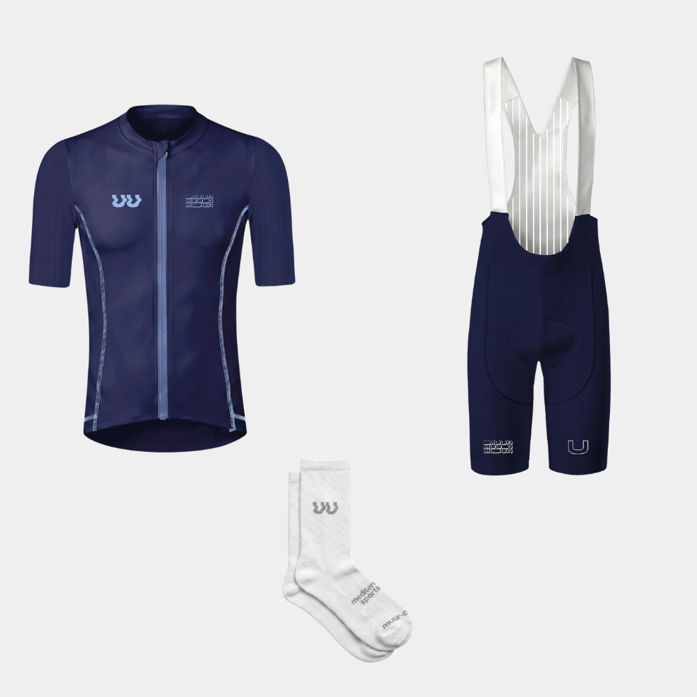 PACK ESSENTIAL MEN (MAILLOT + CULOTTE + CALCETINES)