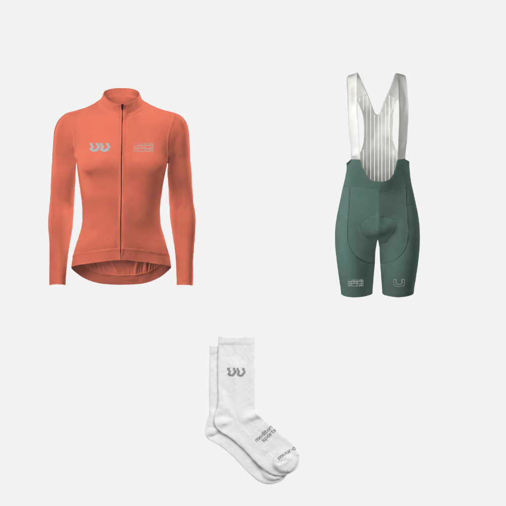 PACK SPRING WOMEN (MAILLOT + CULOTTE + CALCETINES)