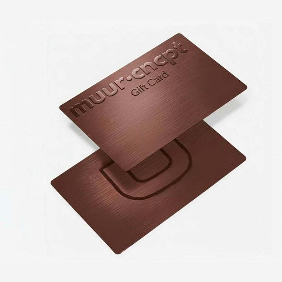 Tarjeta de Regalo - Muur Concept